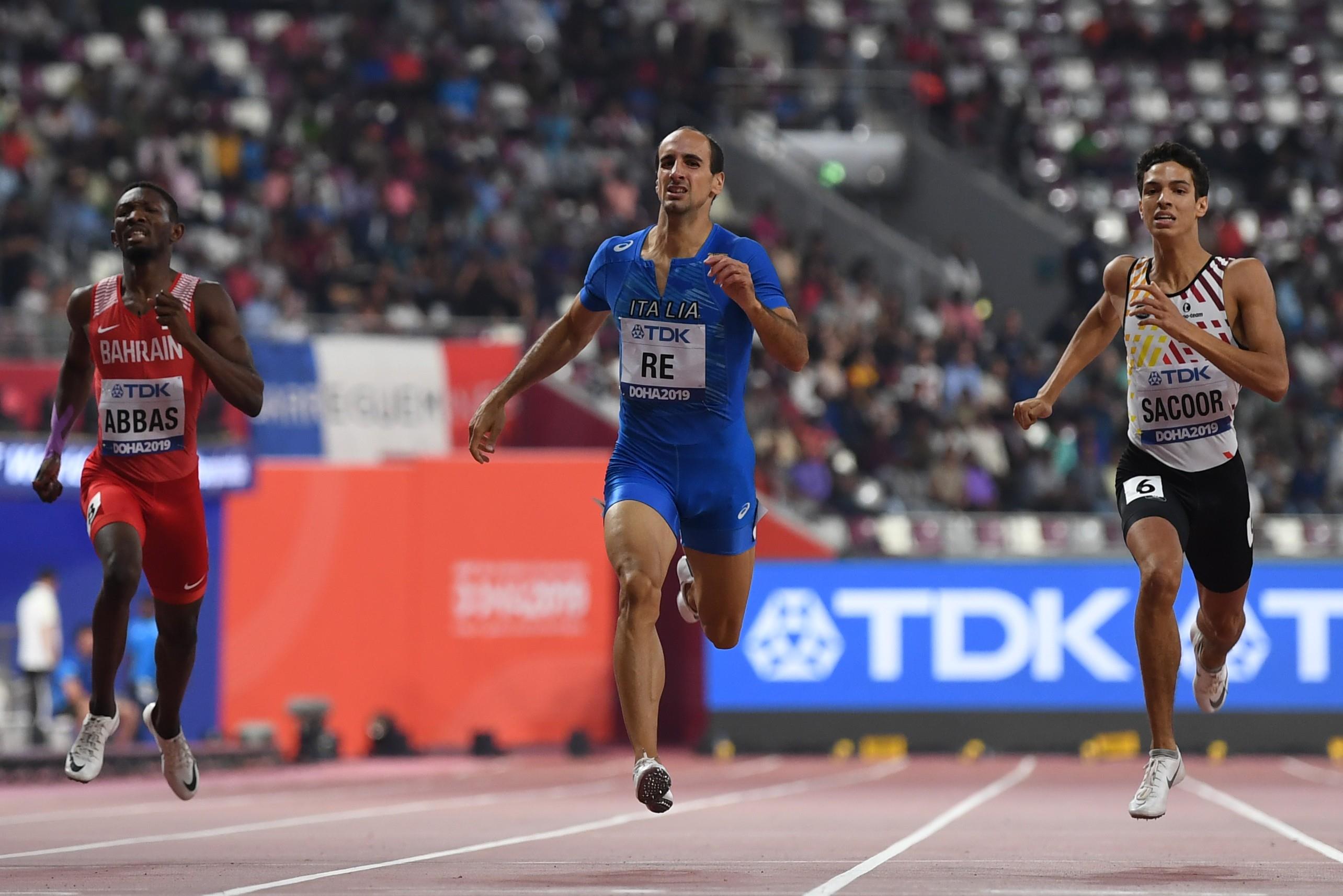 Men's 400m semifinal at the World Athletics Championships Doha 2019 (AFP / Getty Images)
