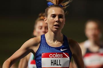 Australian middle-distance runner Linden Hall (Getty Images)