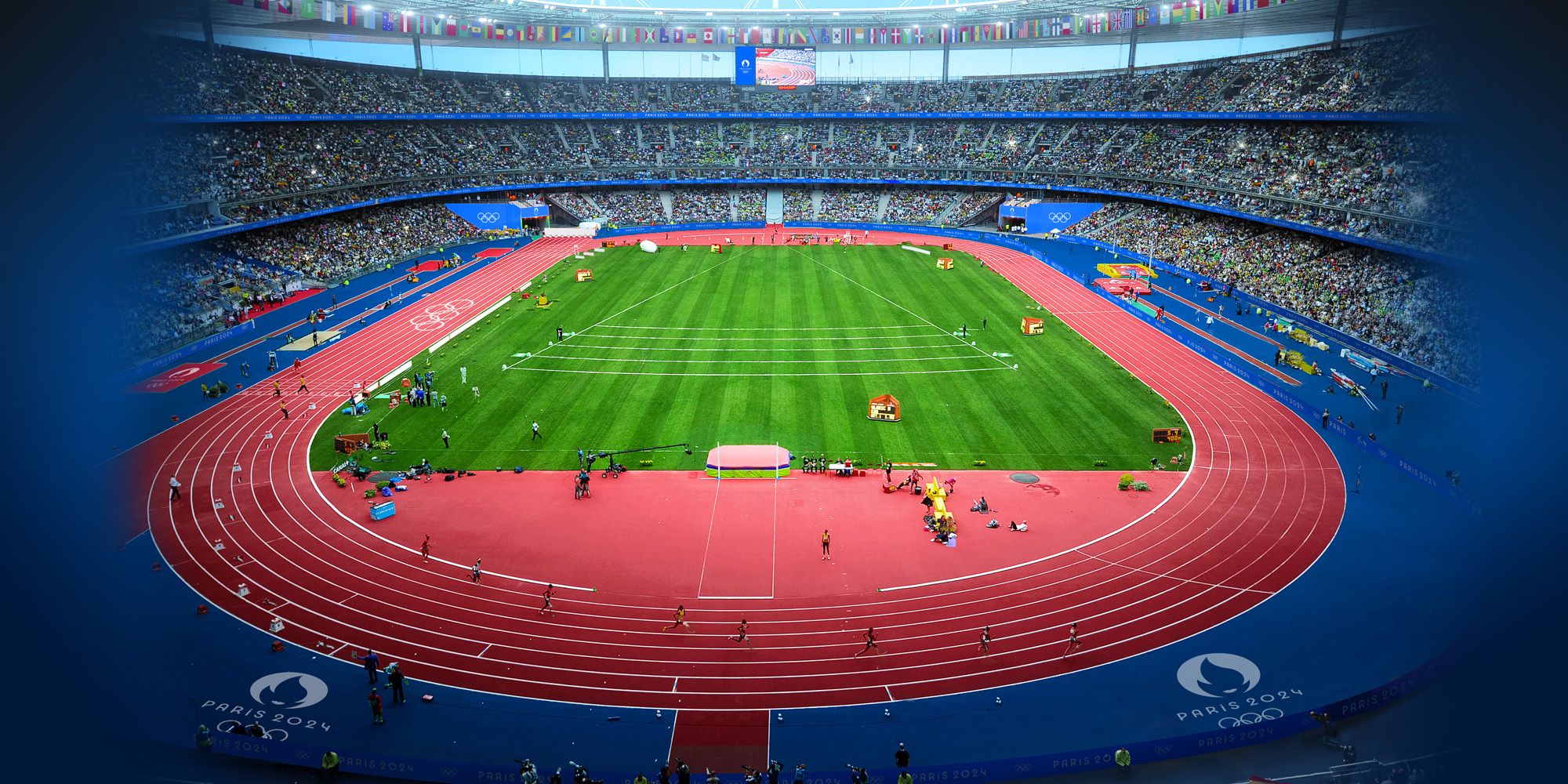 Stade de France, venue of the athletics at the Paris 2024 Olympic Games