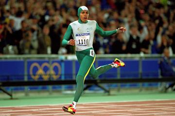Cathy Freeman wins the 400m at the 2000 Olympic Games in Sydney (Getty Images)