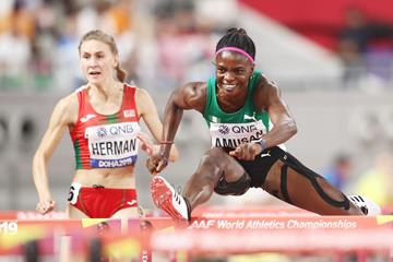 Nigerian sprint hurdler Tobi Amusan (Getty Images)